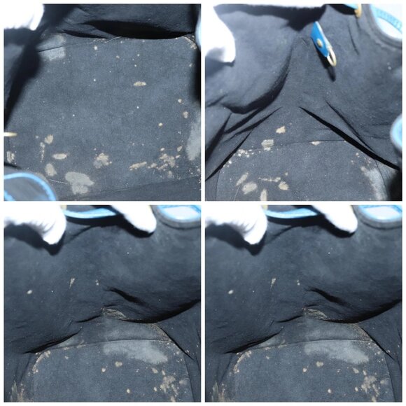 LOUIS VUITTON Epi Petit Noe Shoulder Bag Blue M44105 LV Auth 128706 - Picture 15 of 16